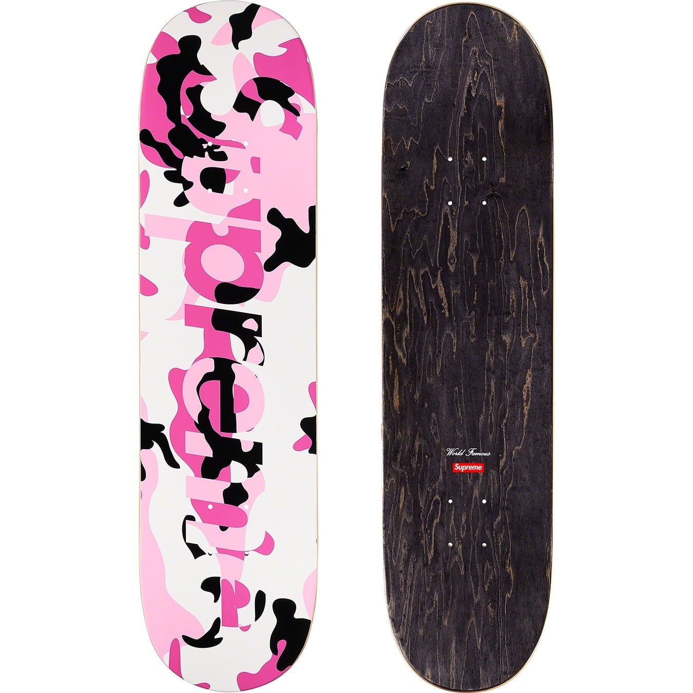 Camo Logo Skateboard view 2